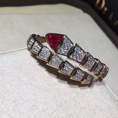   brand  jewelry  bracelet in 18 kt pink gold with diamonds Also available in white and yellow gold