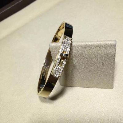   brand jewelry bracelet 18k gold  with yellow gold or white gold