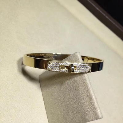   brand jewelry bracelet 18k gold  with yellow gold or white gold