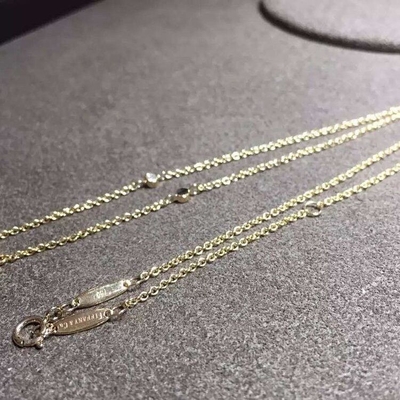  brand jewelry 18k gold  necklace