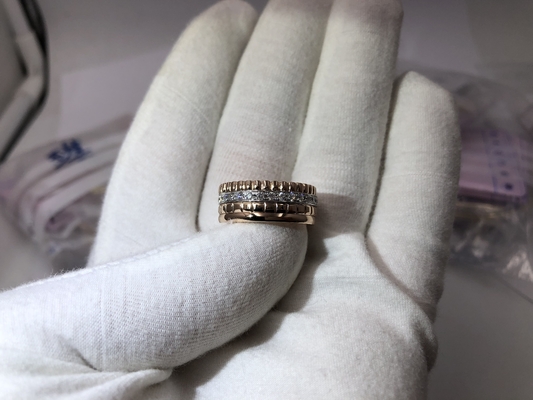 diamonds ring  18kt gold   with yellow gold or white gold