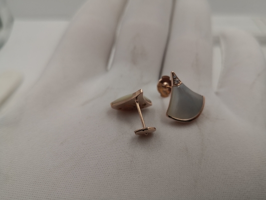  brand jewelry earring  DIVA earring in 18 kt gold white gold