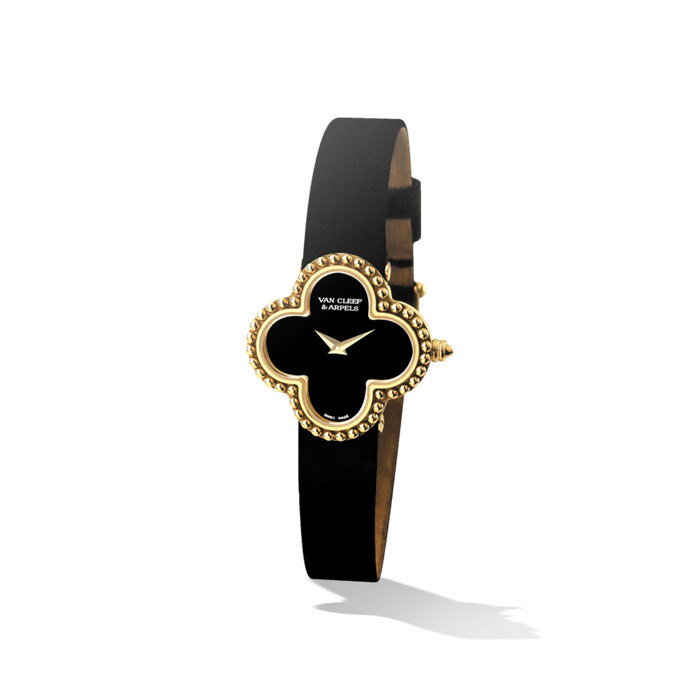 Van  & Arpels Alhambra Vintage Watches small model yellow gold watch VCARD21900