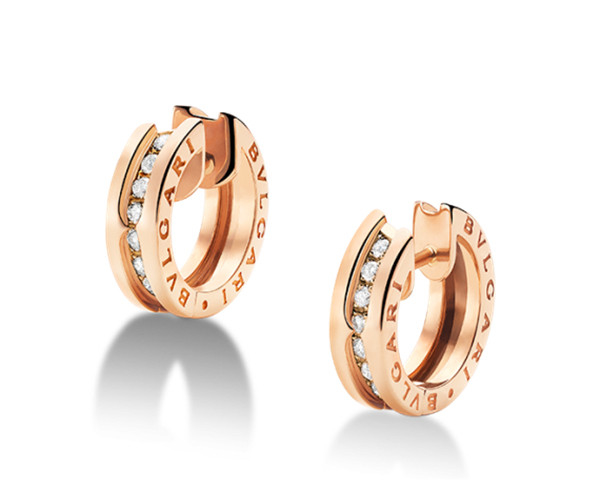 China Jewelry Factory Make Gold Earring 18K Yellow Gold  Bzero1 Earrings -348036