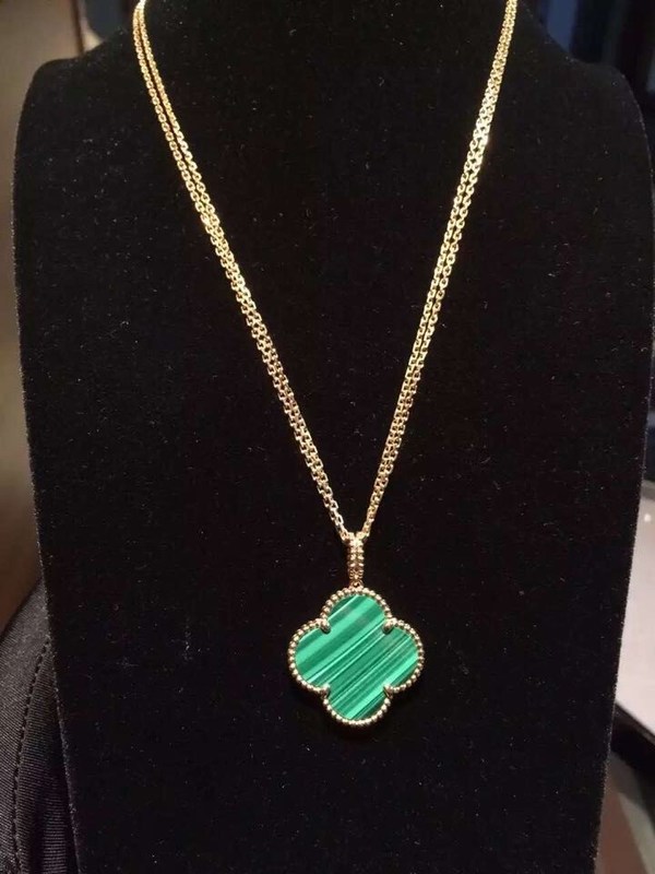 Shen zhen Jewelry Factory Highest Quality Van&arpelsr Brand jewelry DesignMagic Alhambra long necklace, 1 motif , 1