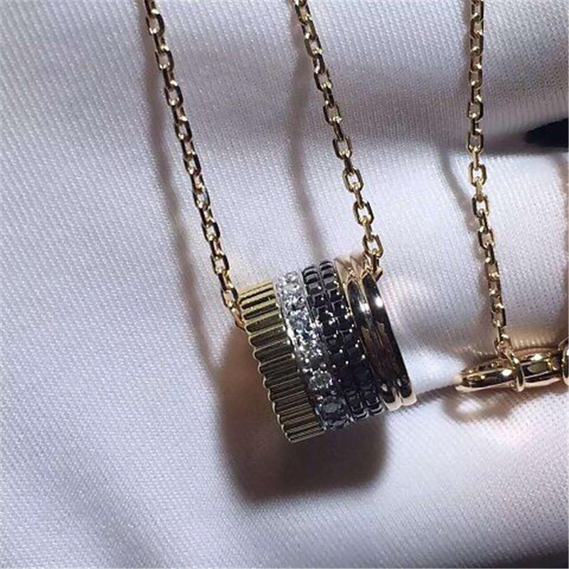   diamonds of  necklace 18kt gold  with yellow gold or white gold