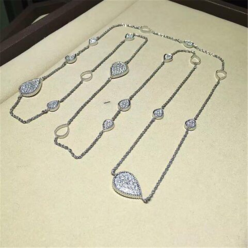  diamonds necklace  18kt gold  with yellow gold or white gold