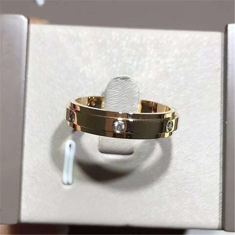 Piaget six diamonds of rotating ring 18kt  gold  with yellow gold or white gold