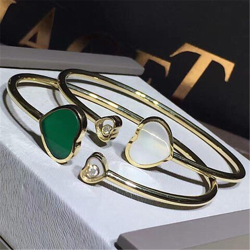 Chopard  diamonds of love bracelet 18kt gold  with yellow gold or white gold