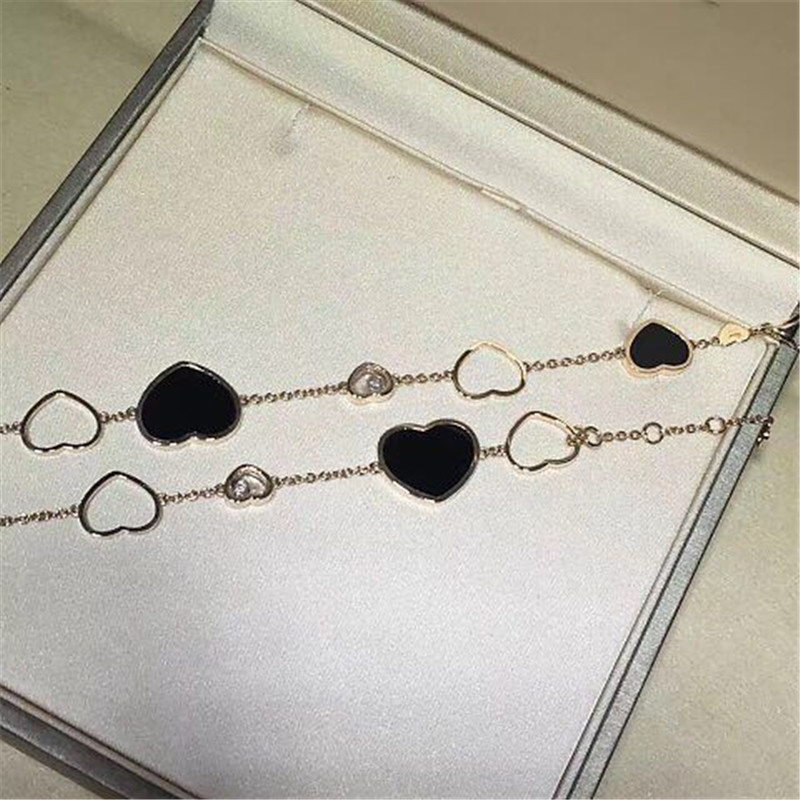 Chopard  diamonds of love bracelet 18kt gold  with yellow gold or white gold