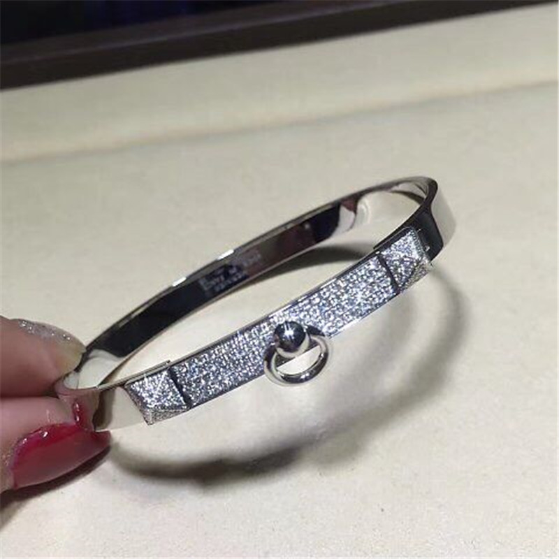  diamonds of CDC bracelet 18kt gold  with white gold or yellow gold