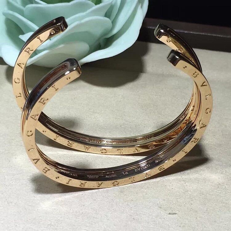   brand  jewelry  bracelet in 18 kt pink gold  Also available in white and yellow gold