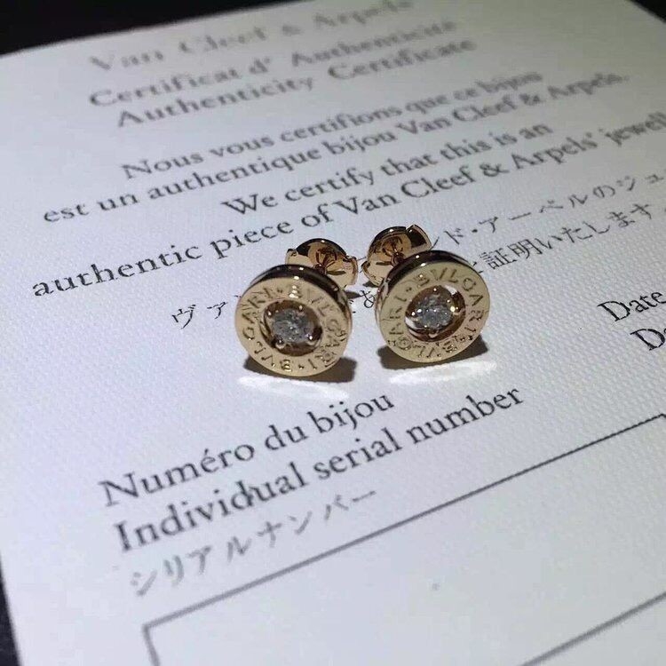   brand jewelry gem earring in 18 kt gold 18k gold jewelry