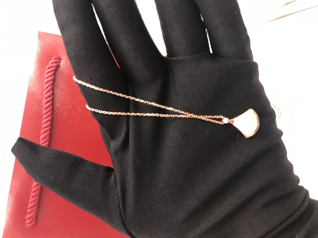    brand jewelry gold  necklace 18kt gold  with white gold or  yellow gold or  pink(rose)gold